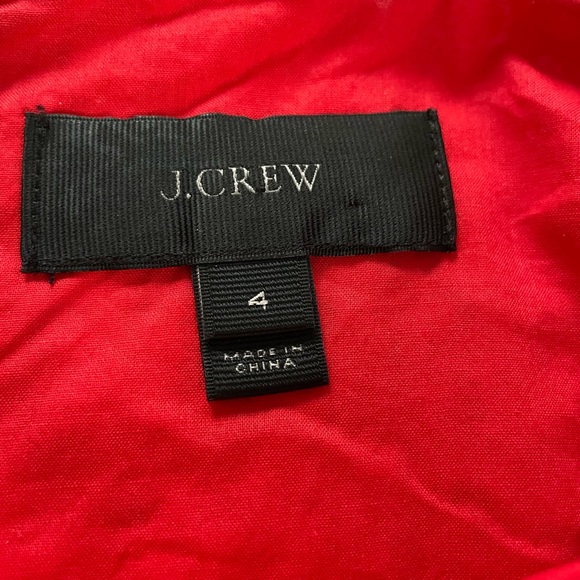 J. Crew Red Dress - Picture 3 of 3